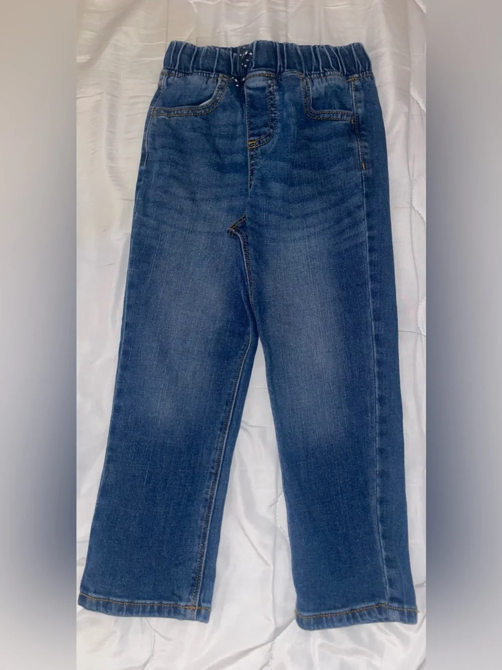 Girls Jeans Bundle Size 4 4T 4/5 Flare Jeggings Butterfly Floral 3 Pair